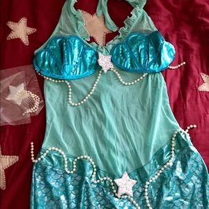 Mermaid costume by Dreamgirl “Neptune’s Mistress” Curvy Hourglass Dress!
